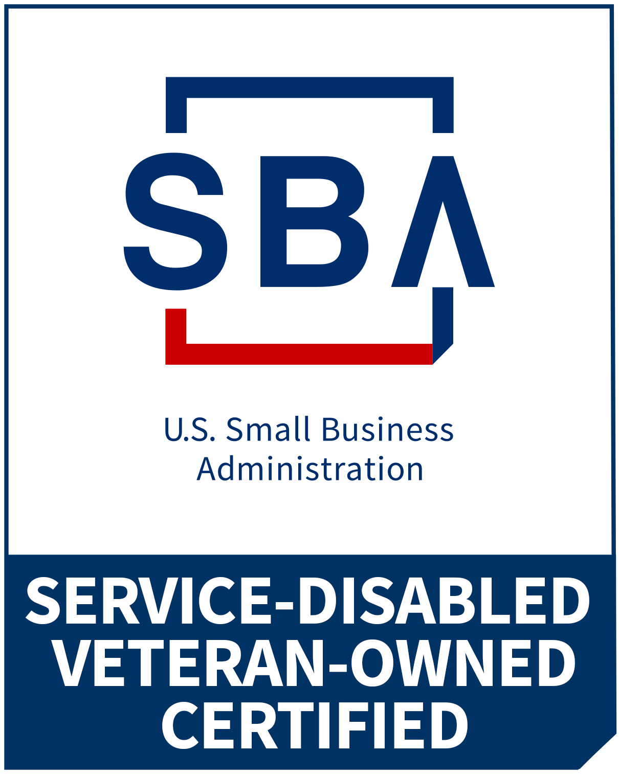 SBA VetCert SDVOSB Certified